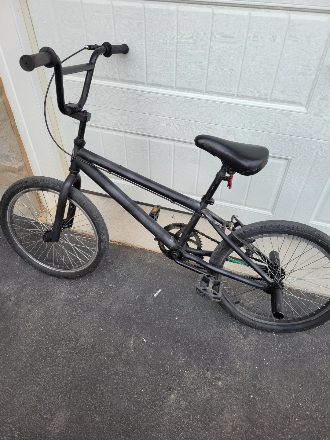Black BMX Bike