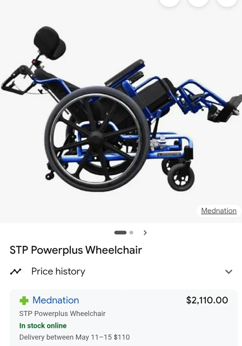 Orion Wheelchair with Adjustable Leg Rests - photo 2