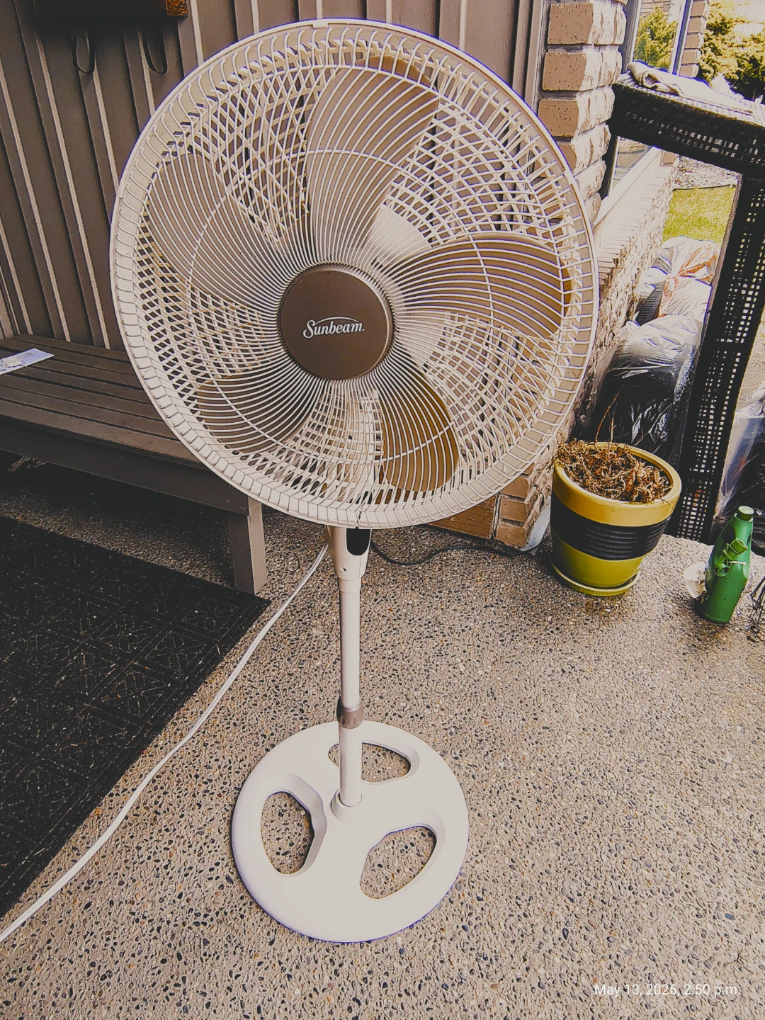 Sunbeam 16 inch Modern Electronic Pedestal Fan