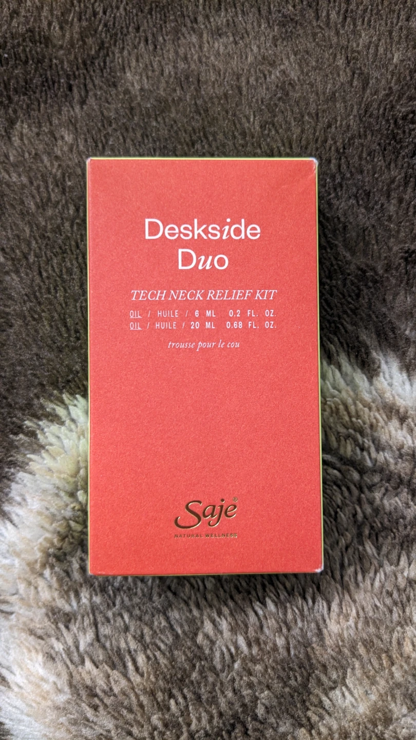 Saje Deskside Duo Tech Neck Relief Kit - photo 2
