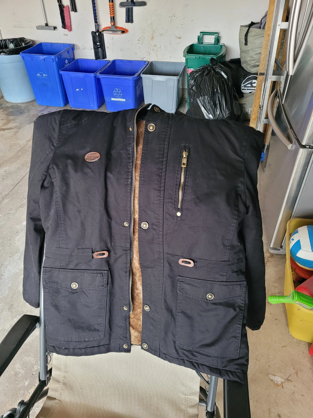 Black Parka Jacket