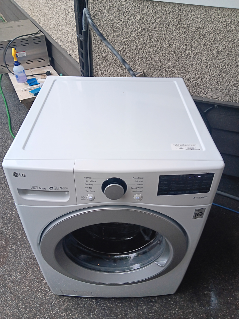 LG Front Load Washing Machine - photo 4