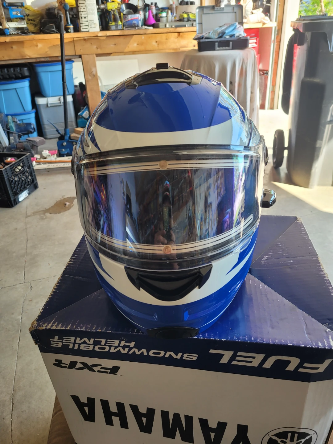 Yamaha SMB-15HFL-XX Snowmobile Helmet