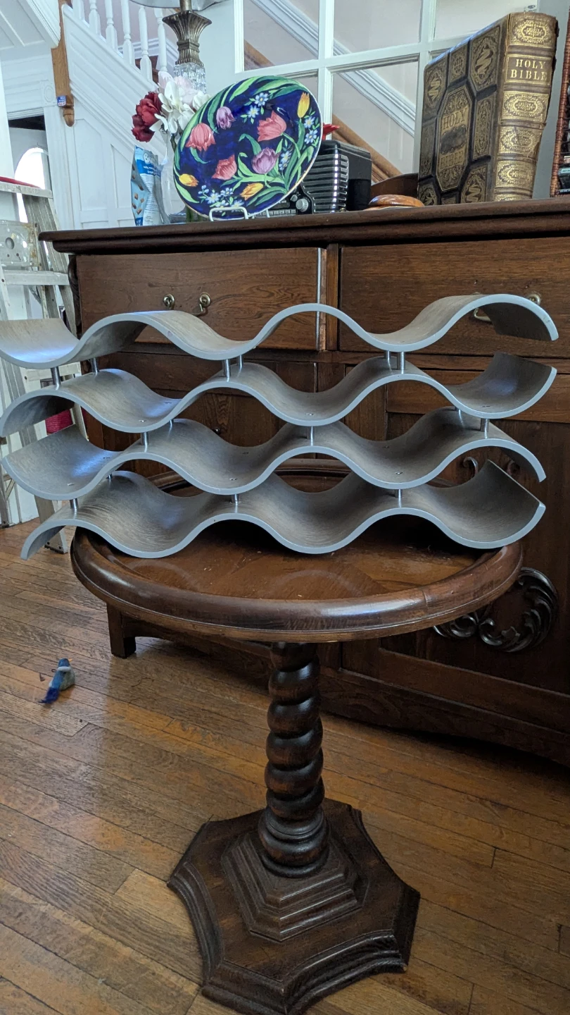 Modern Wave Wine Rack - photo 2