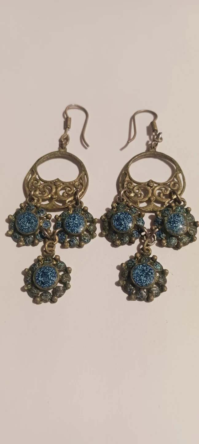 Gorgeous Dangle Blue Stone Earrings - photo 5