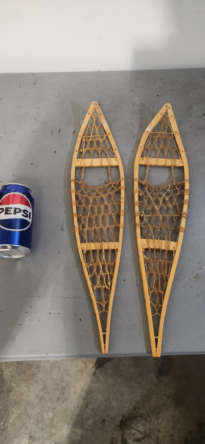 Vintage Wooden Snowshoes