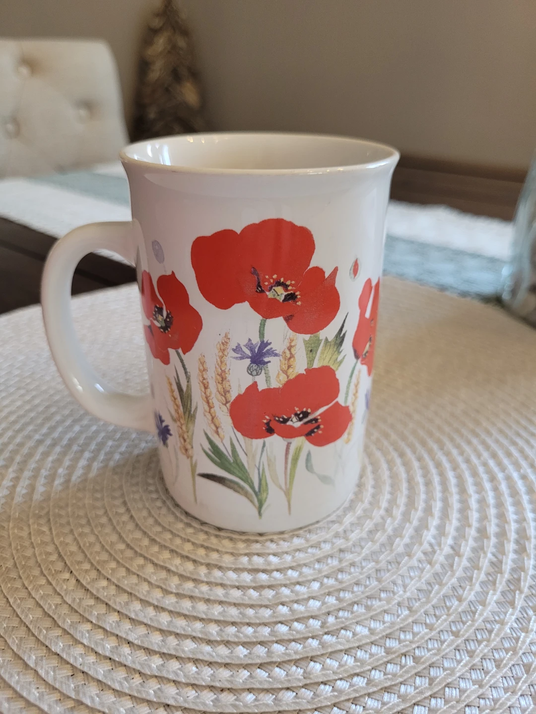 🐭 Vintage Floral Capilano Mouse Mug – Canadian Design ☕🌾 - photo 3