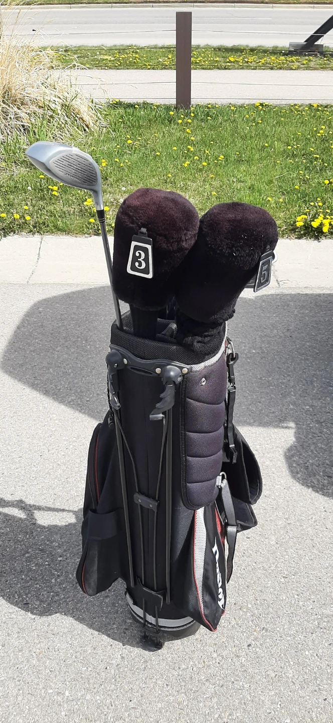 Complete Set Of Men's Left Handed Golf Clubs & Kickstand Bag - photo 5