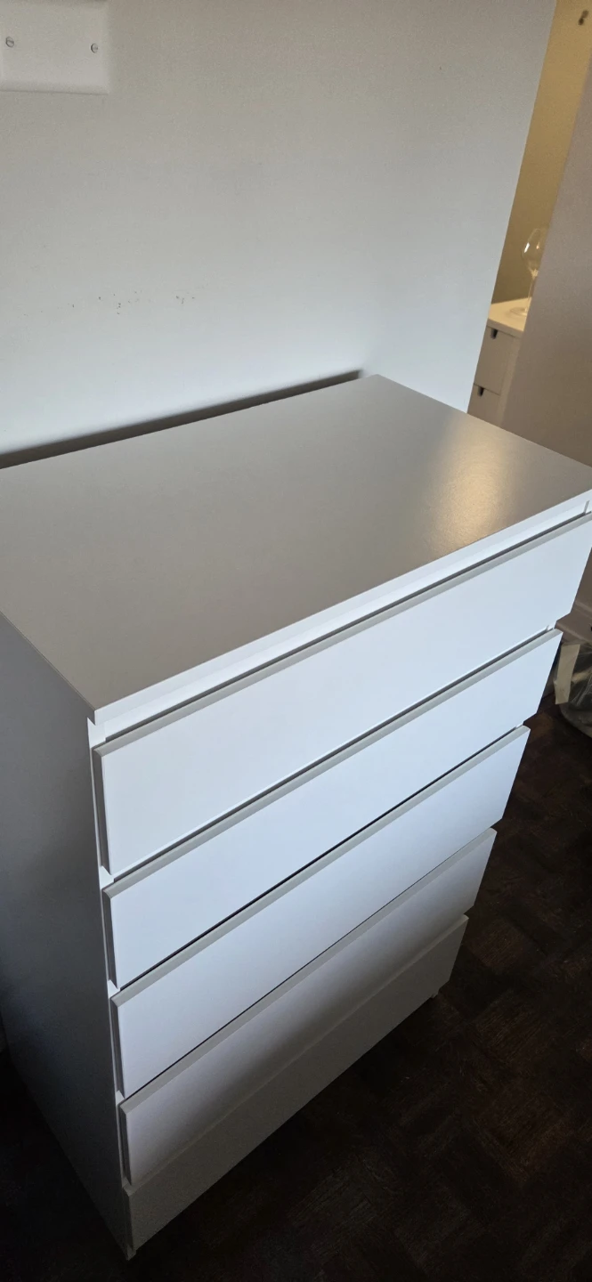 IKEA Kullen 5-Drawer Chest, White - photo 3