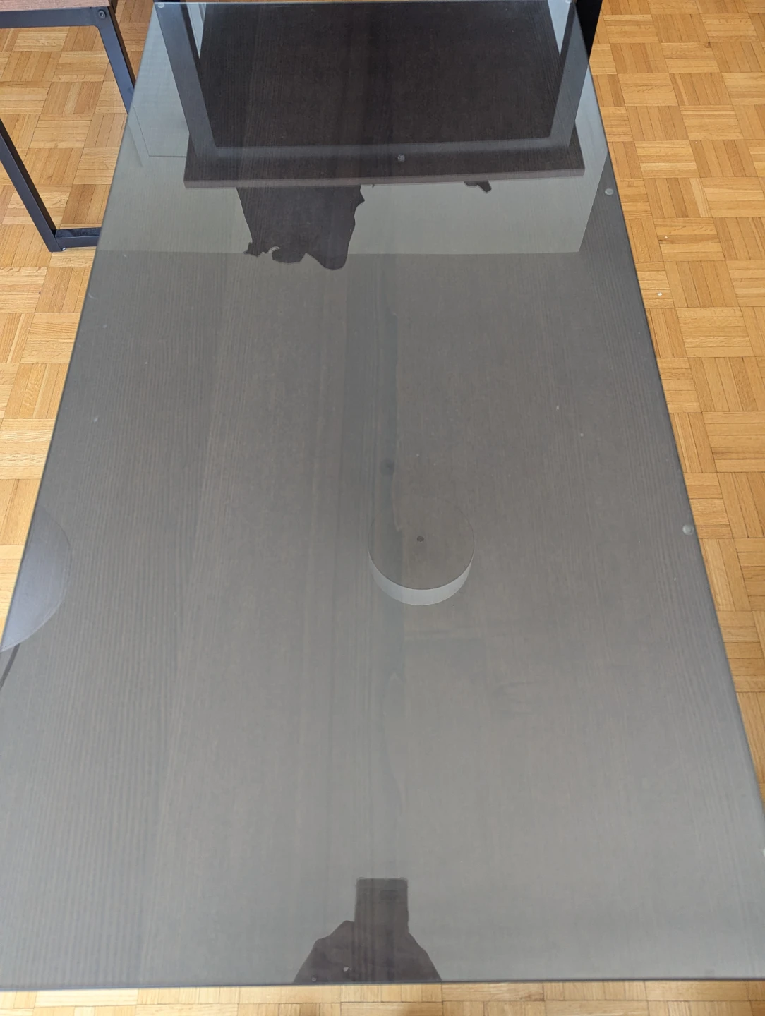 REGISSOR Ikea coffee table, glass top - photo 2