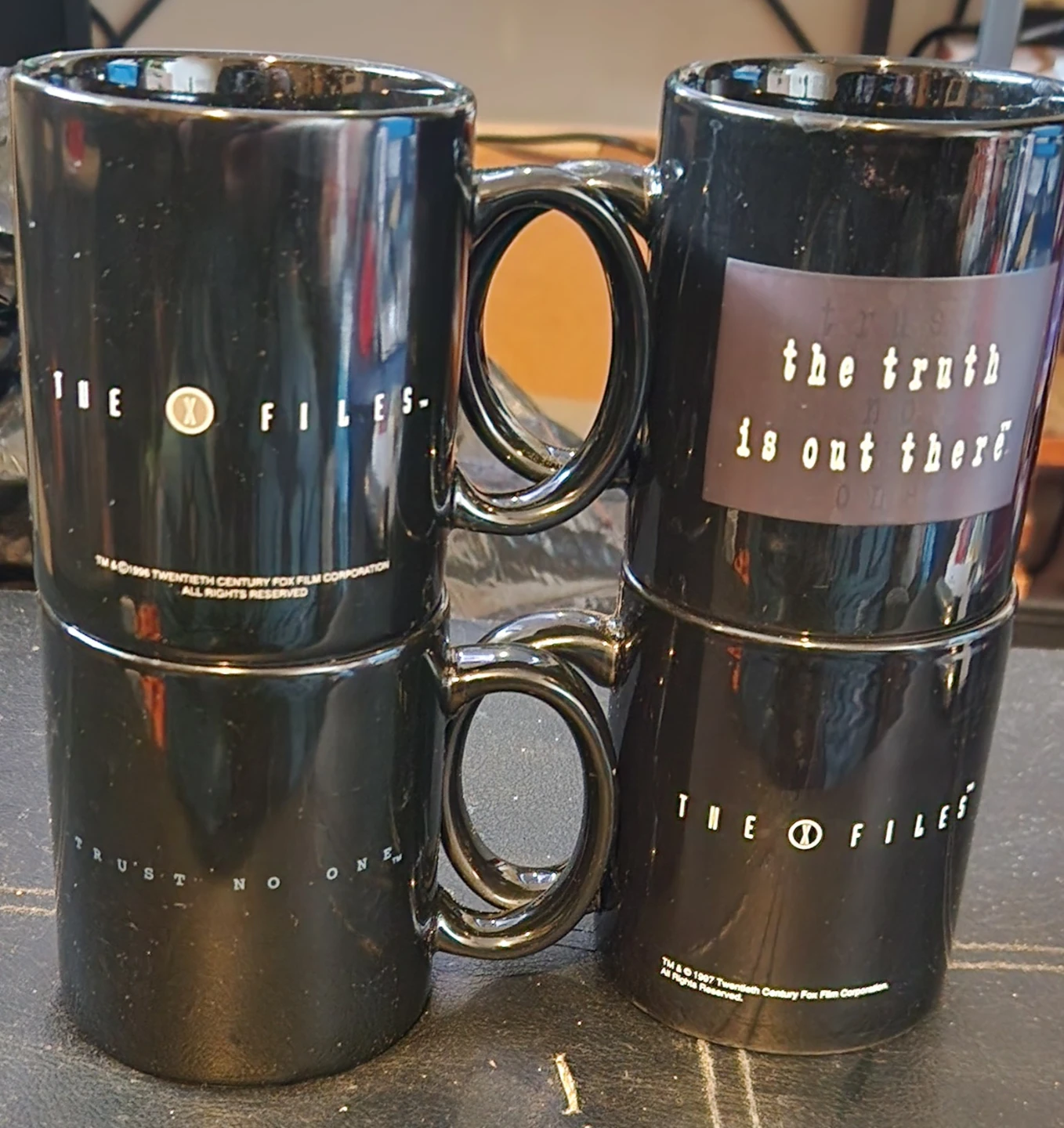The X-Files Vintage Mug Set (1997) – $20 Each or $60 for All 4 - photo 2