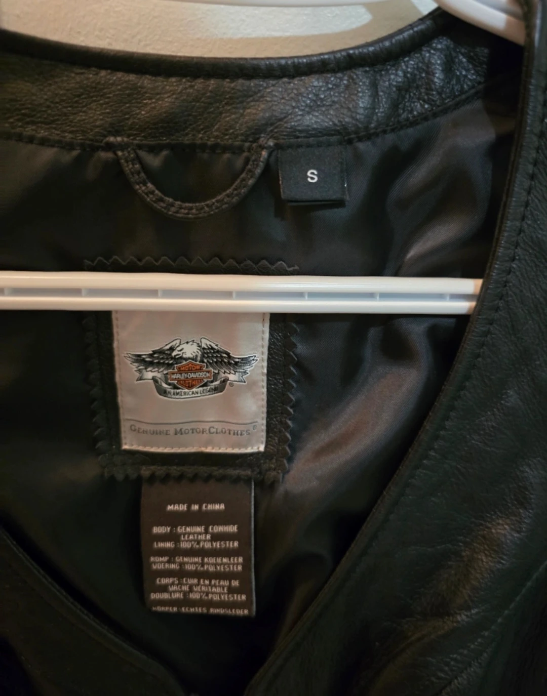 Harley-Davidson Leather Vest - photo 3