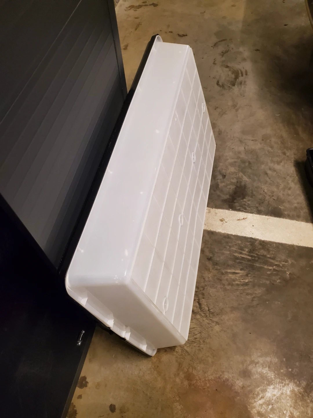 Plastic Storage Bin with Lid - photo 2