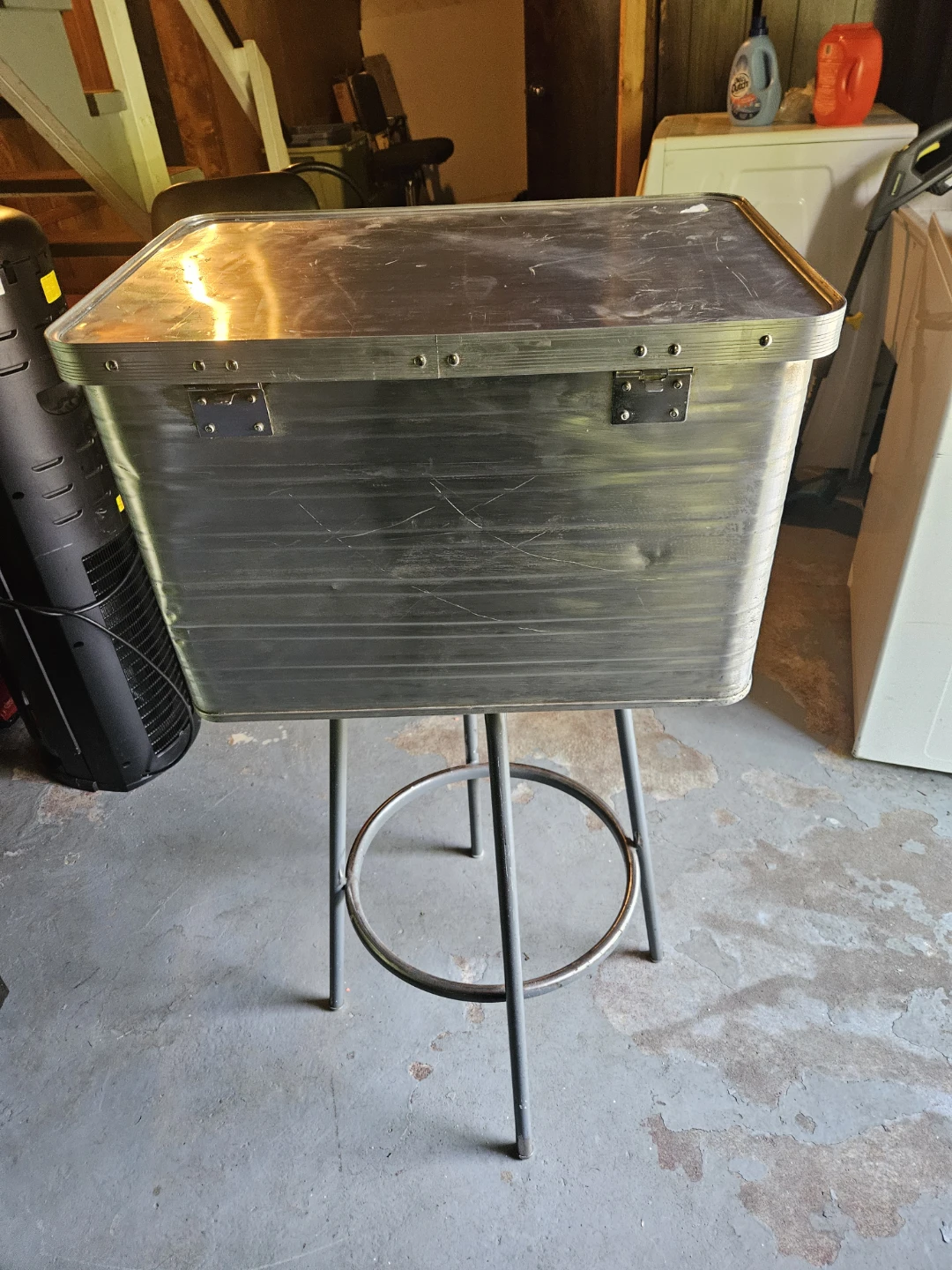 Vintage Aluminum Cooler Box - photo 4