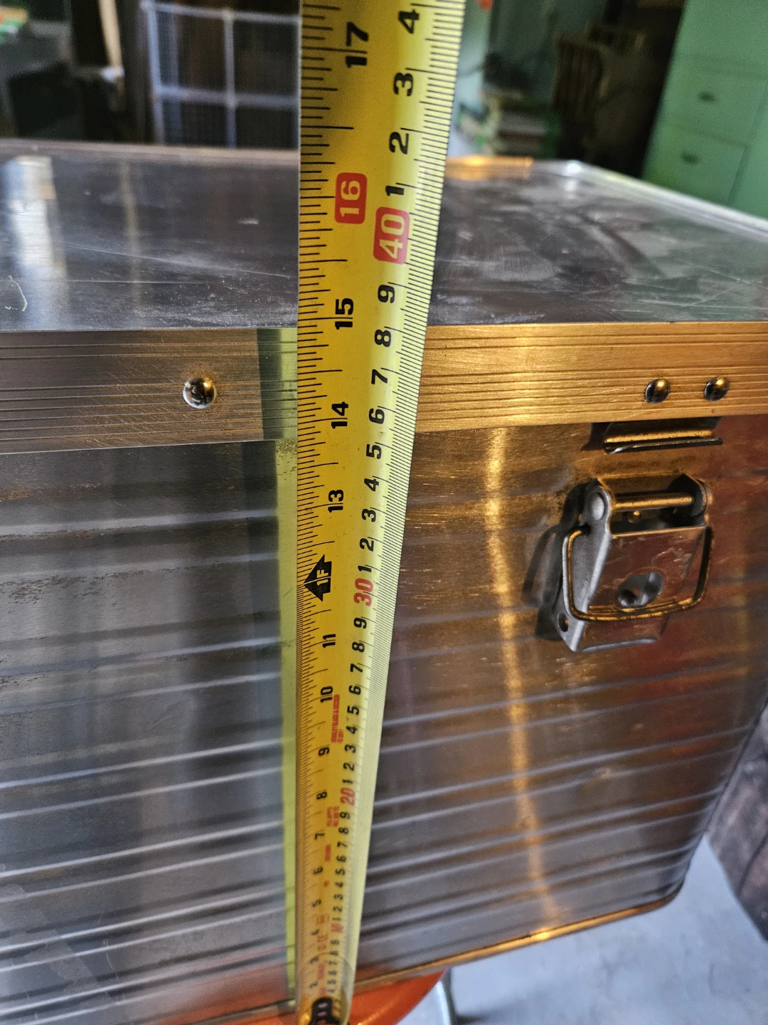 Vintage Aluminum Cooler Box - photo 5