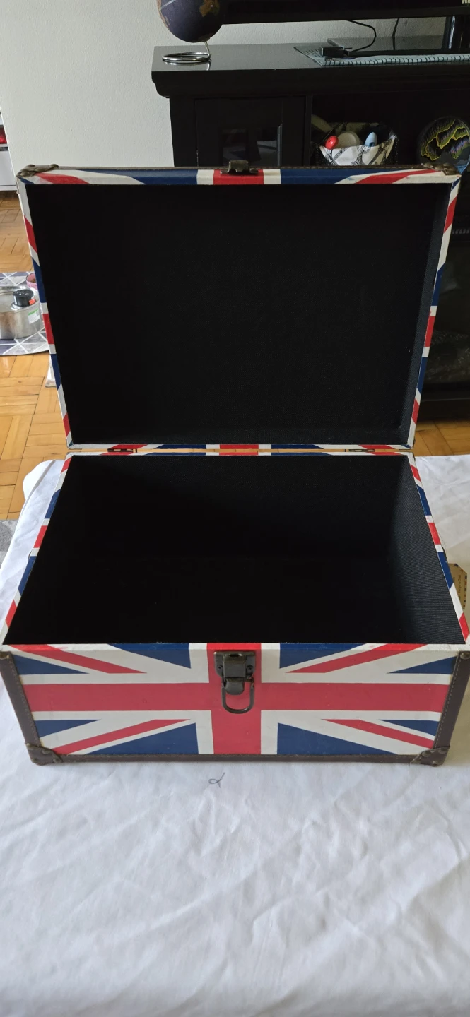Decorative Storage Box with Union Jack Design - photo 3