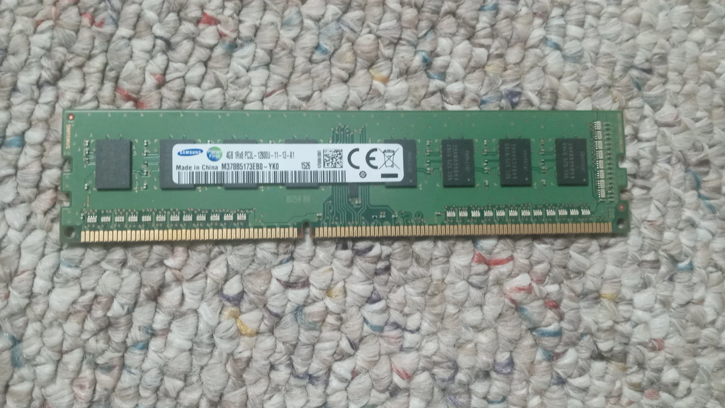 Samsung 4GB DDR3 PC3L-12800 RAM Module
