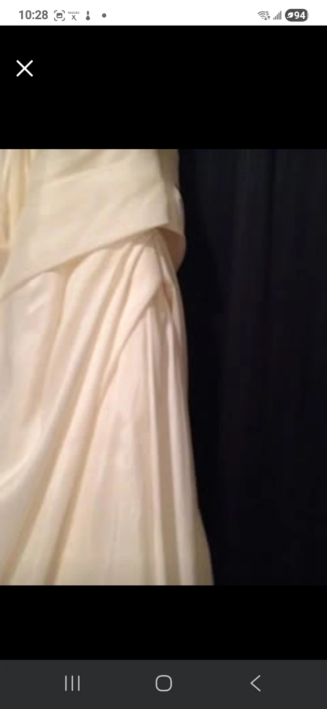 Cream Wedding Dress - photo 4