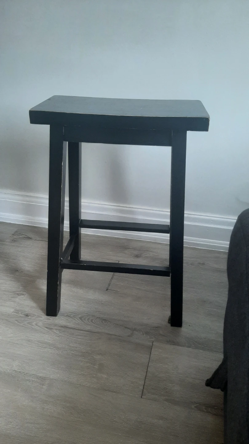 Black Counter Stool