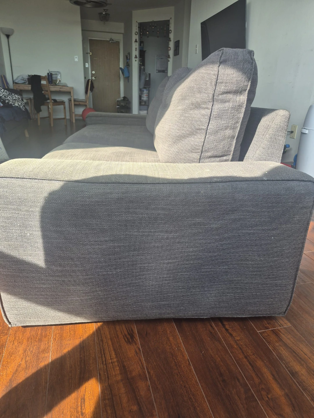 Grey Fabric Sofa - photo 4