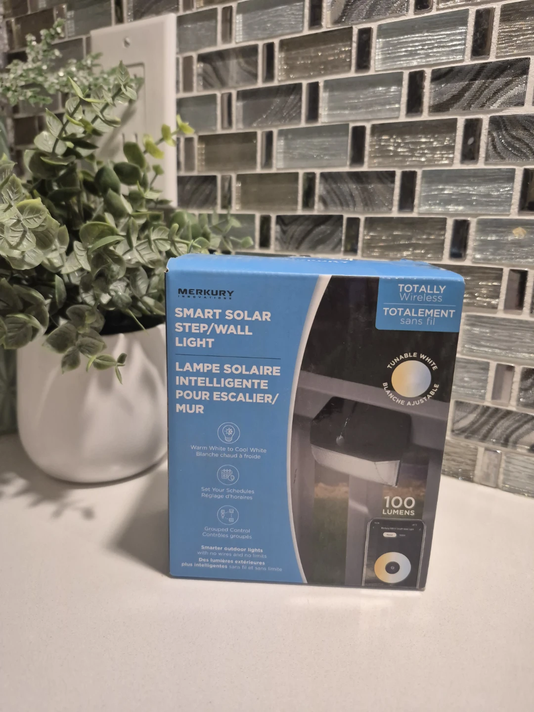 Merkury Smart Solar Step/Wall Light