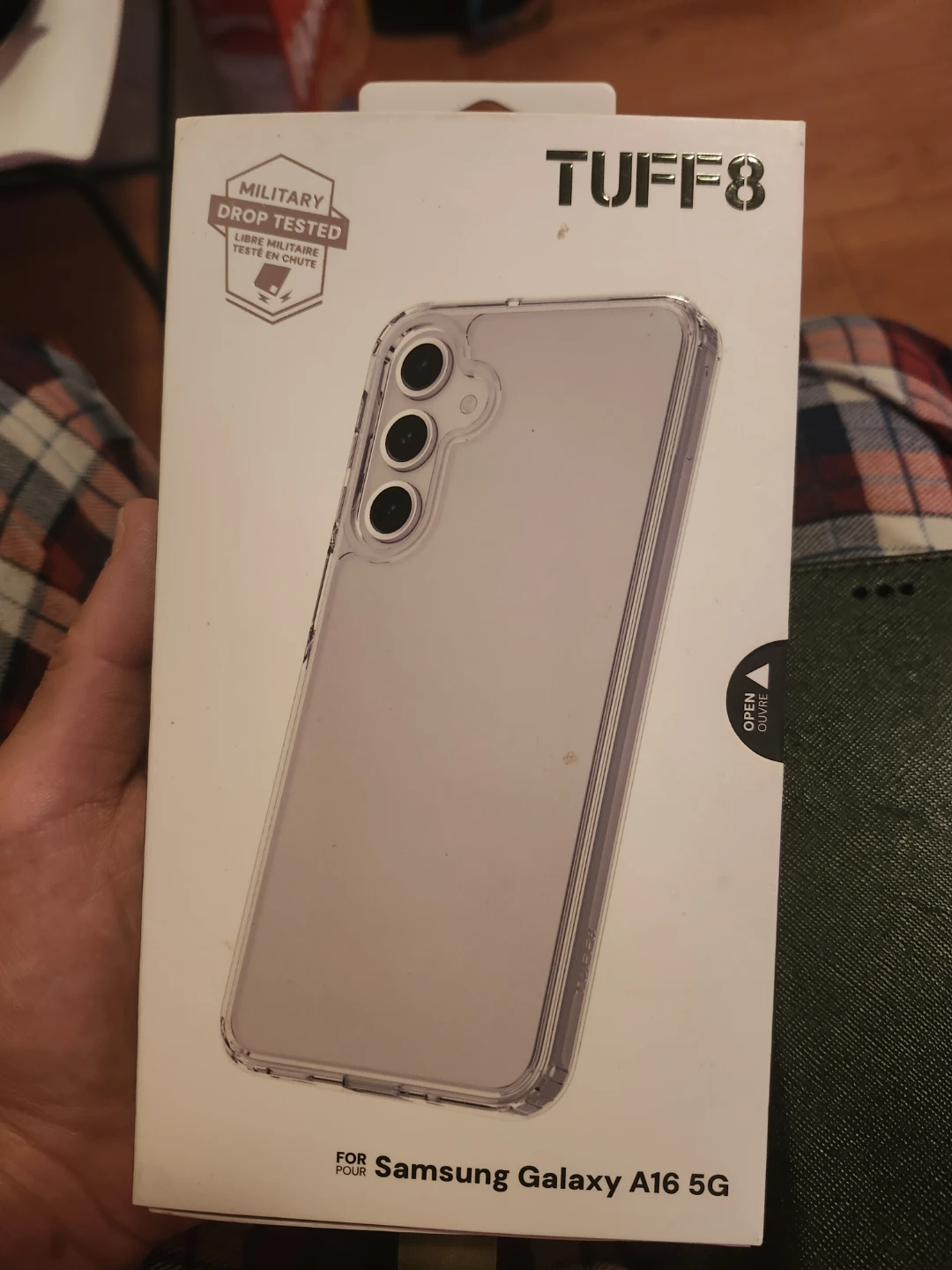 TUFF8 Clear Case for Samsung Galaxy A16 5G