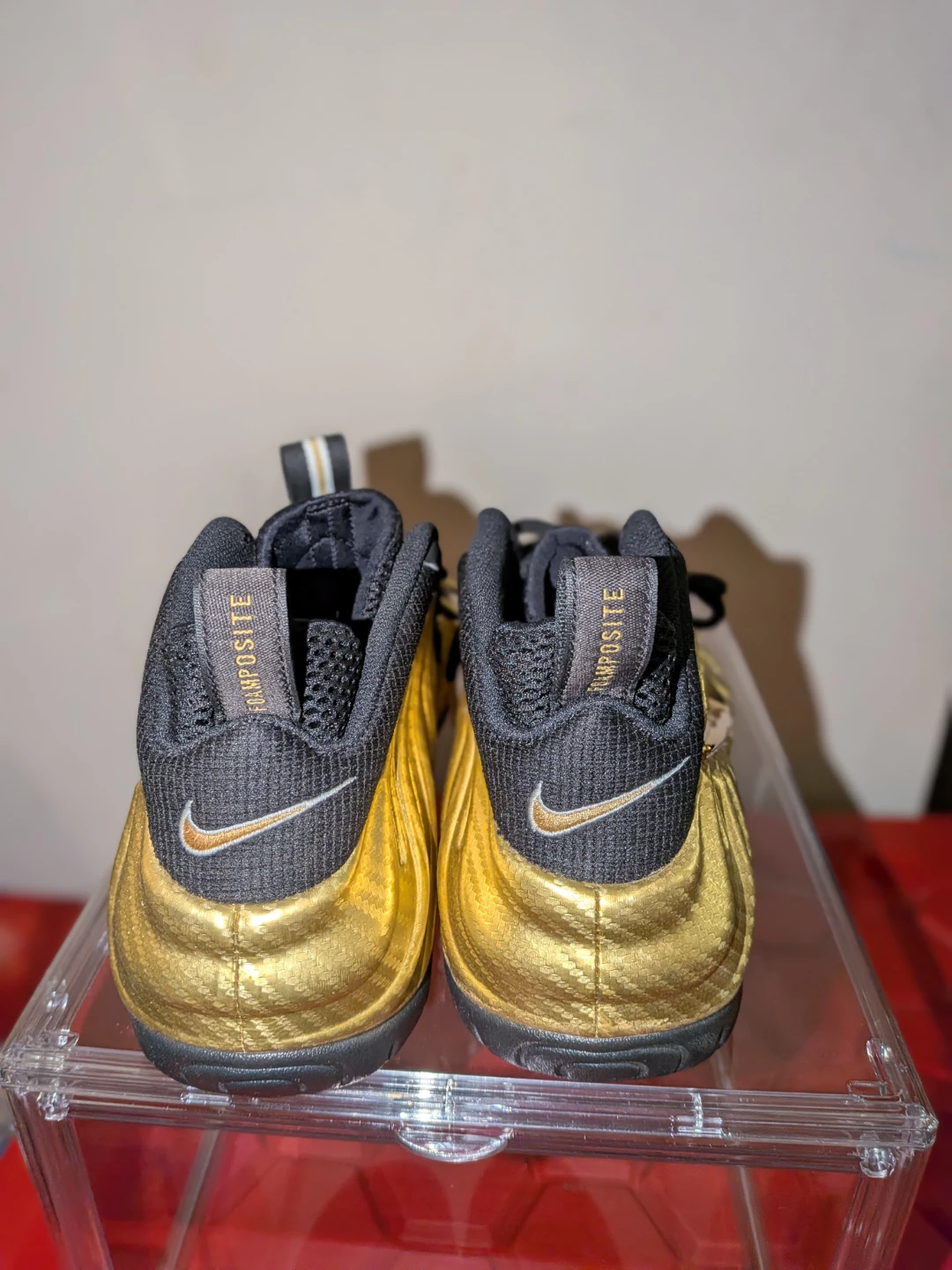 Nike Air Foamposite One Gold sneakers - photo 2