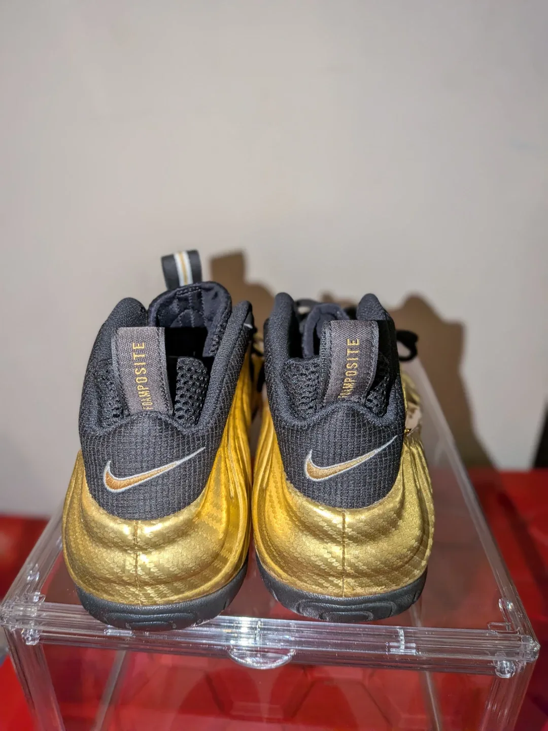 Nike Air Foamposite One Gold sneakers - photo 2
