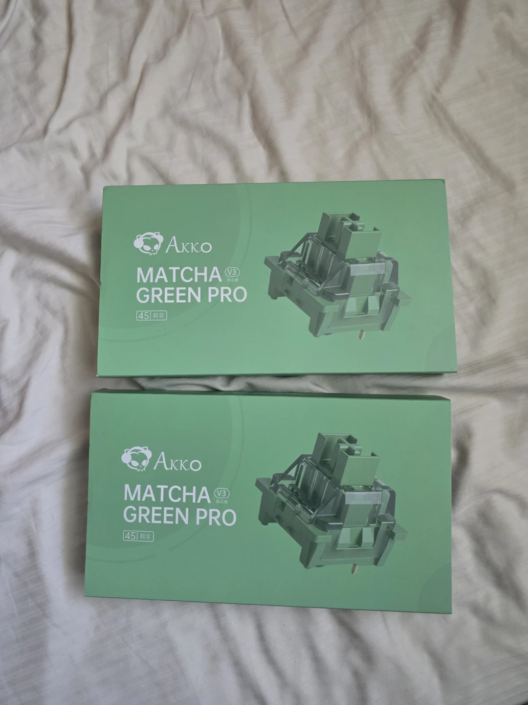 Akko Matcha Green Pro V3 Mechanical Keyboard Switches