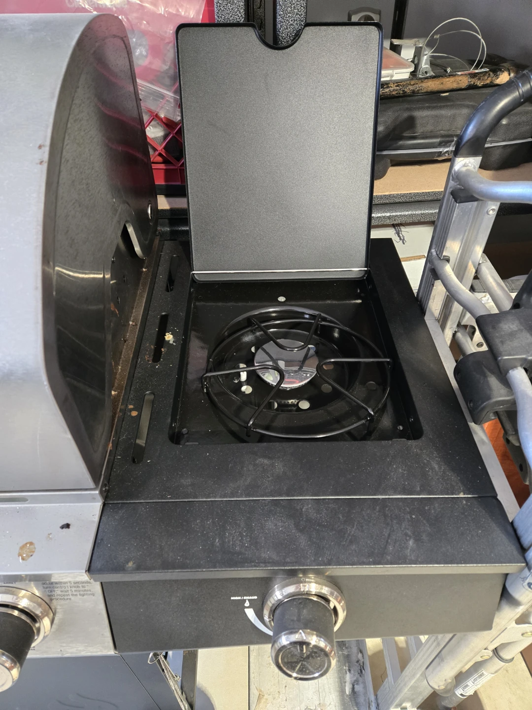 Master Forge Propane Grill with Side Burner - photo 5