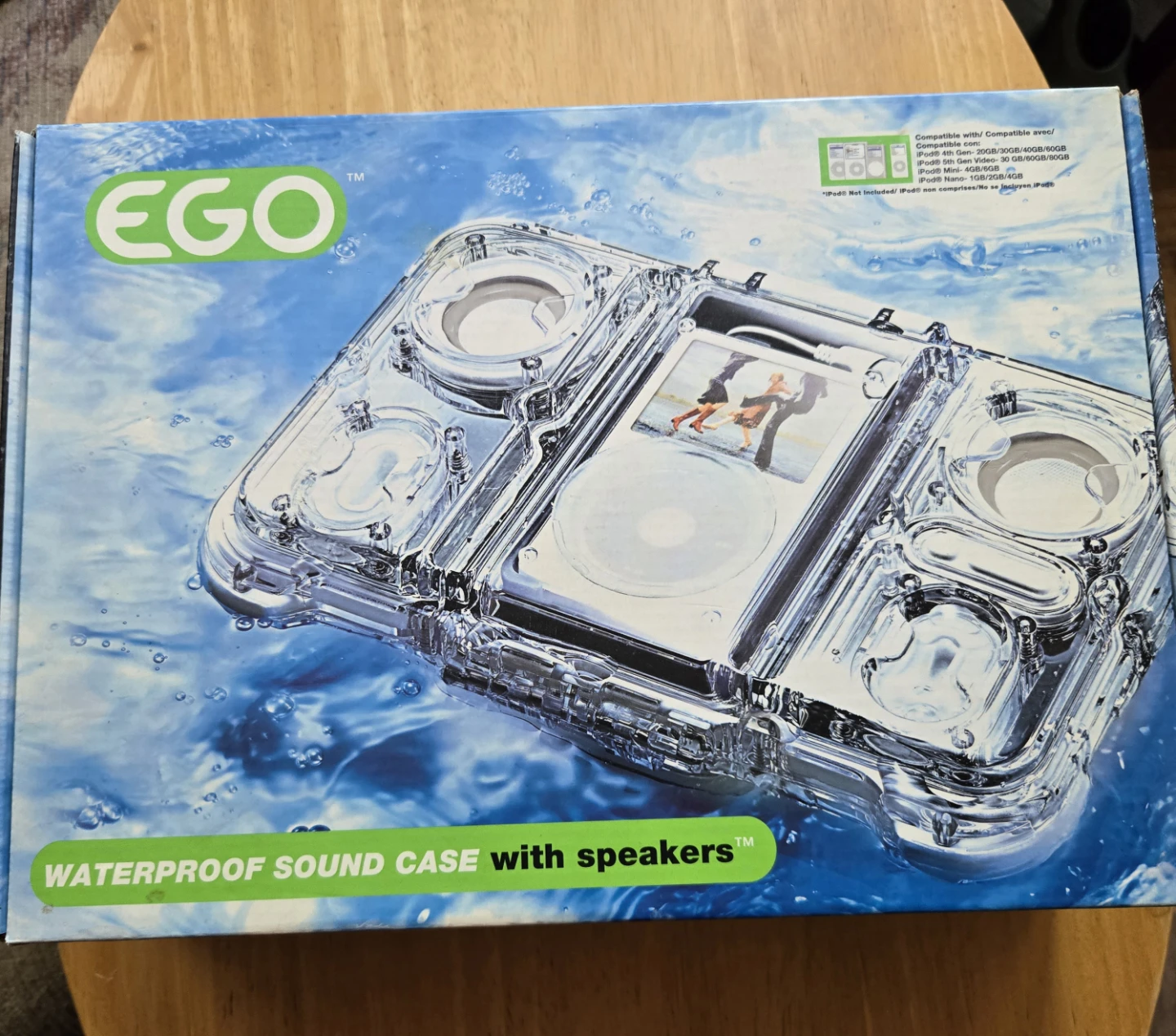 EGO Waterproof Sound Case with Speakers
