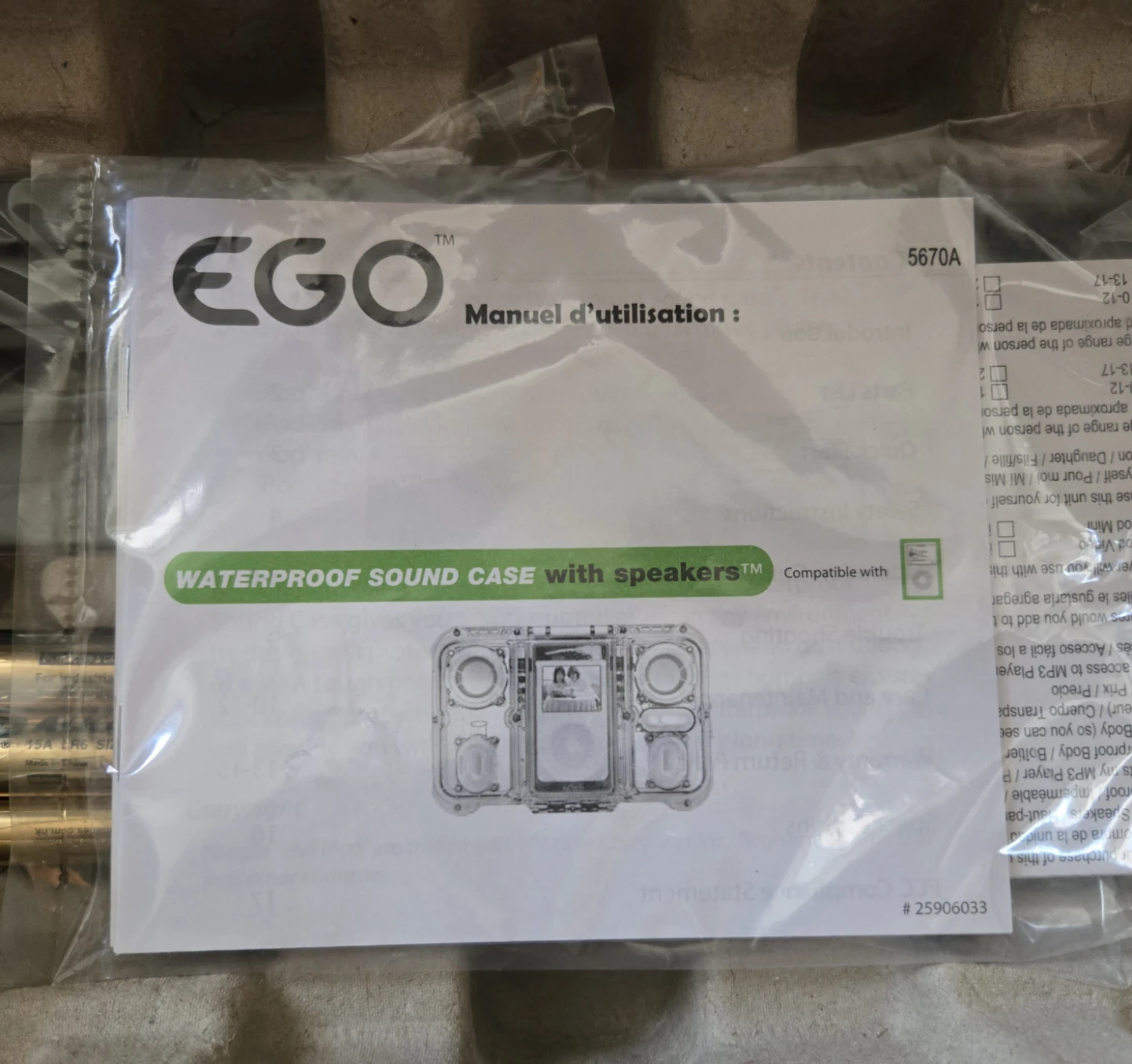 EGO Waterproof Sound Case with Speakers - photo 3
