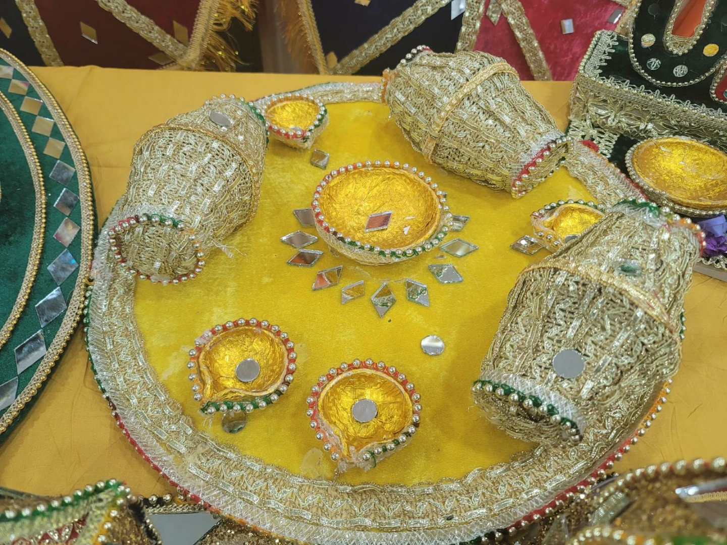 Decorative Tray Set with Bowls and Basket - photo 4