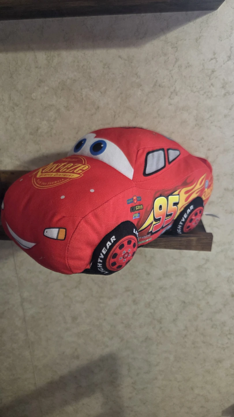 Disney Pixar Cars Lightning McQueen Plush Pillow