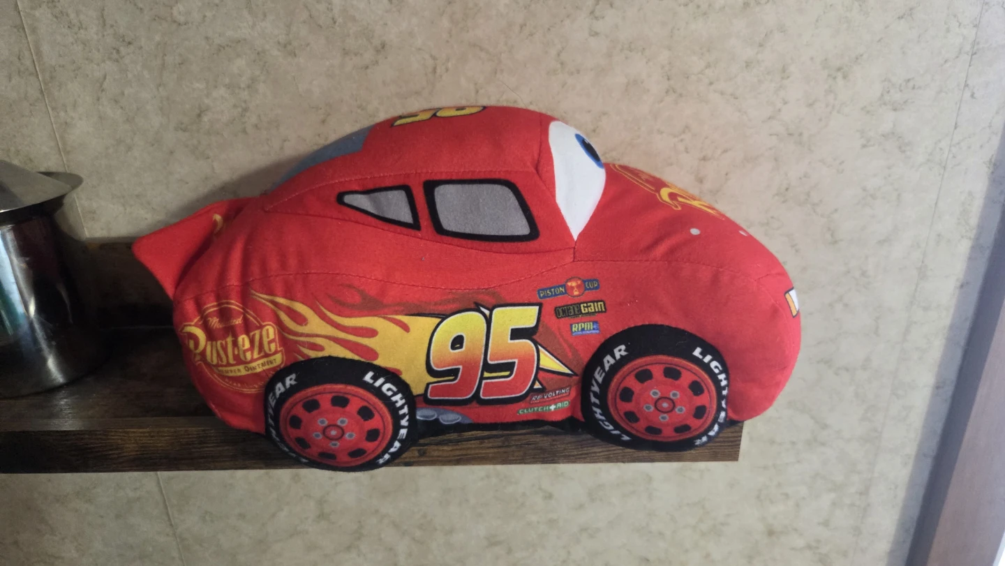 Disney Pixar Cars Lightning McQueen Plush Pillow - photo 2