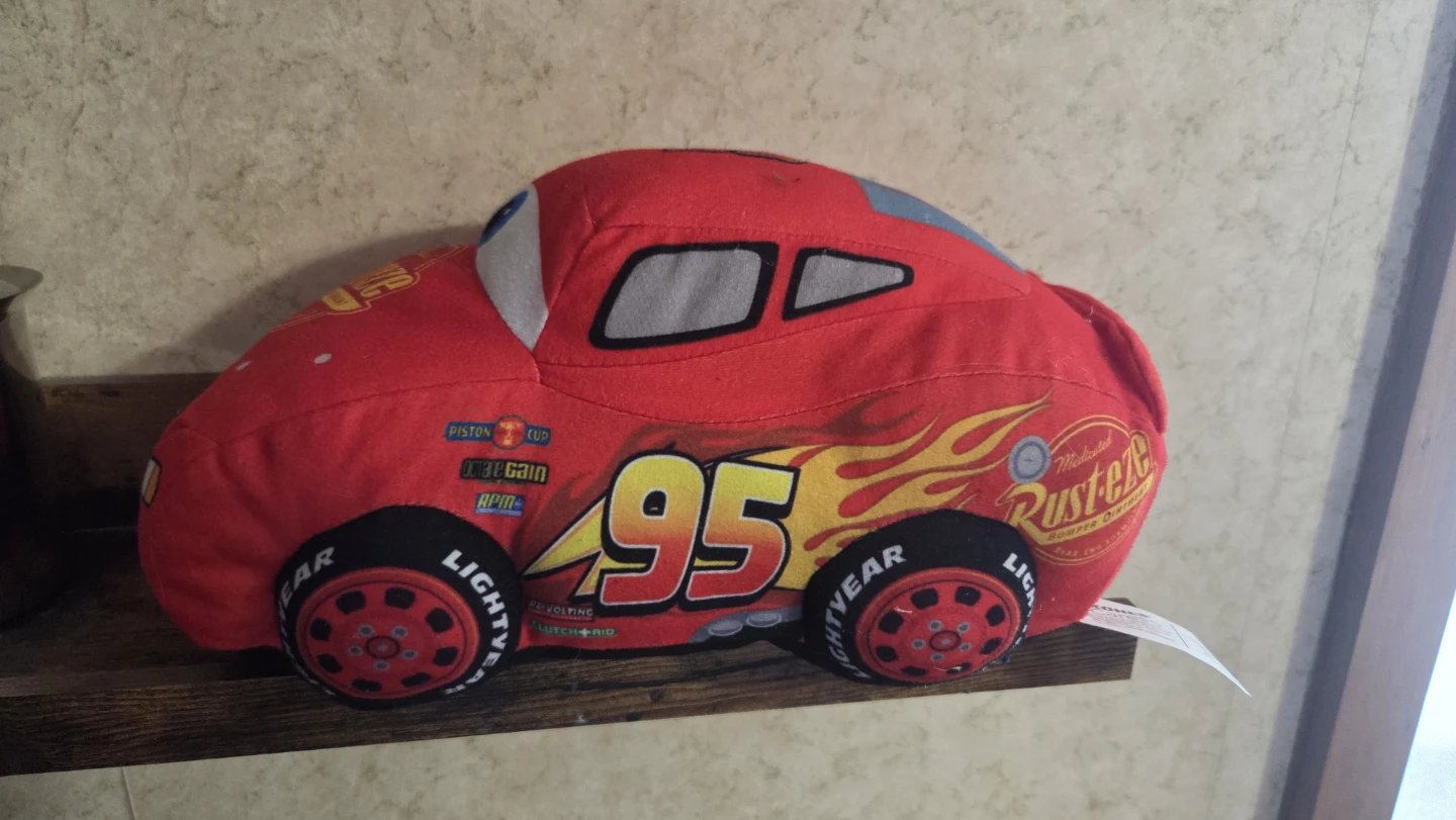 Disney Pixar Cars Lightning McQueen Plush Pillow - photo 3