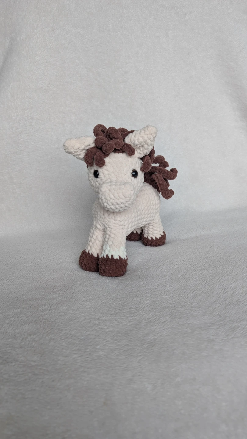 Handmade Crochet Horse Plush