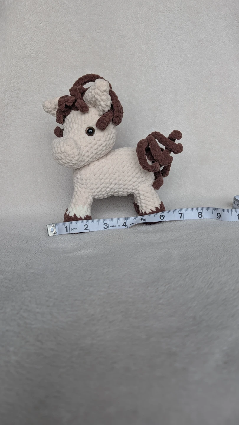 Handmade Crochet Horse Plush - photo 4