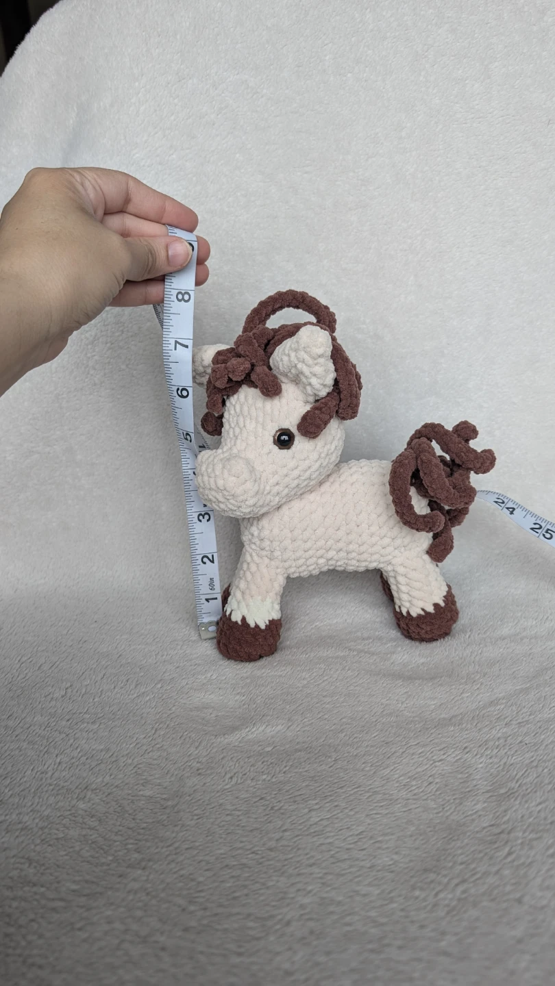 Handmade Crochet Horse Plush - photo 5
