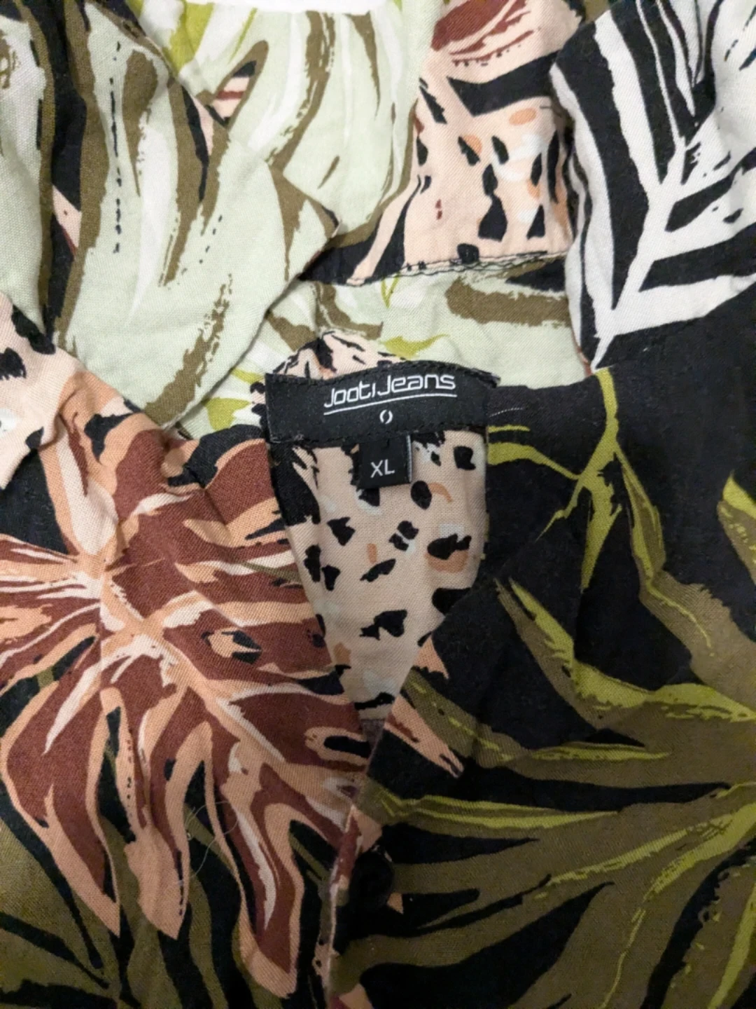 Men's Tropical hawian style print Button-Up Shirt - photo 2