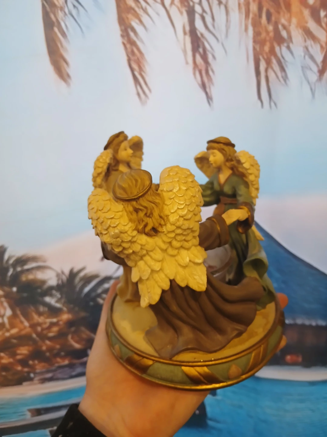 Angel Figurine Candle Holder