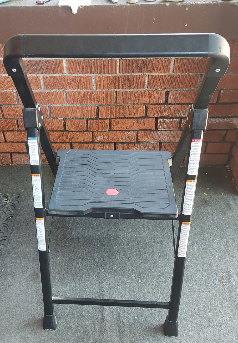 Mastercraft 2-Step Folding Step Stool Ladder - photo 2