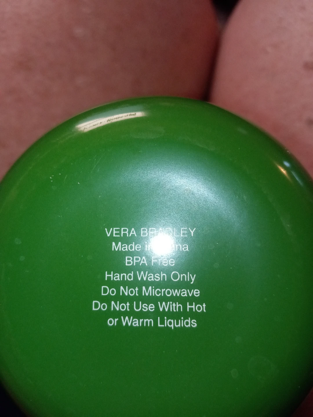 Vera Bradley "Have a Ball" Keychain Water Bottle - photo 5