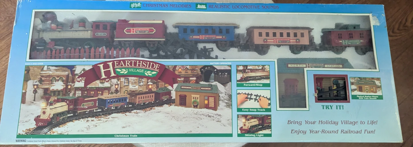 Vintage Hearthside Village Christmas Train Set #173 - photo 3