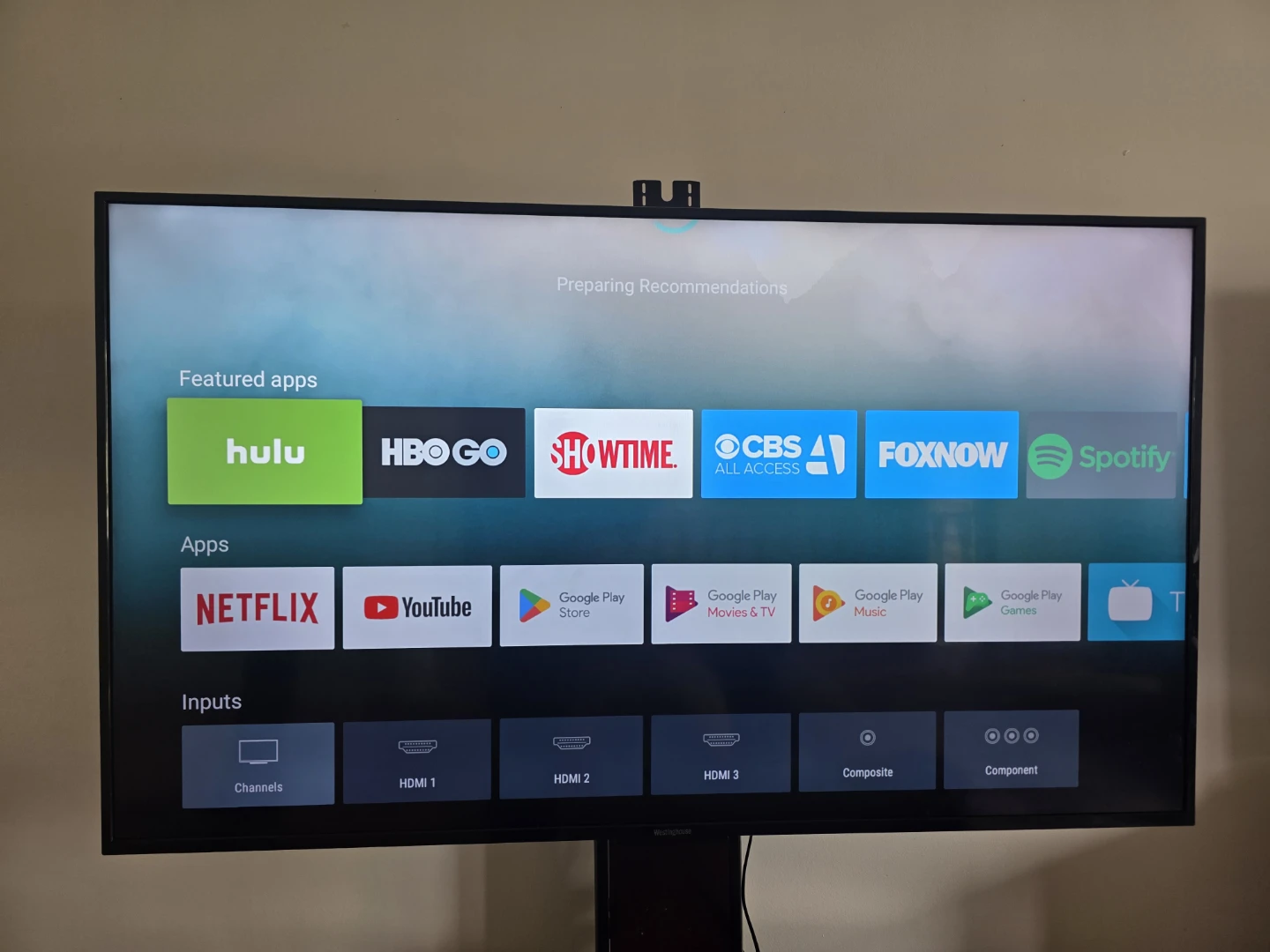 Westinghouse 55" Smart TV