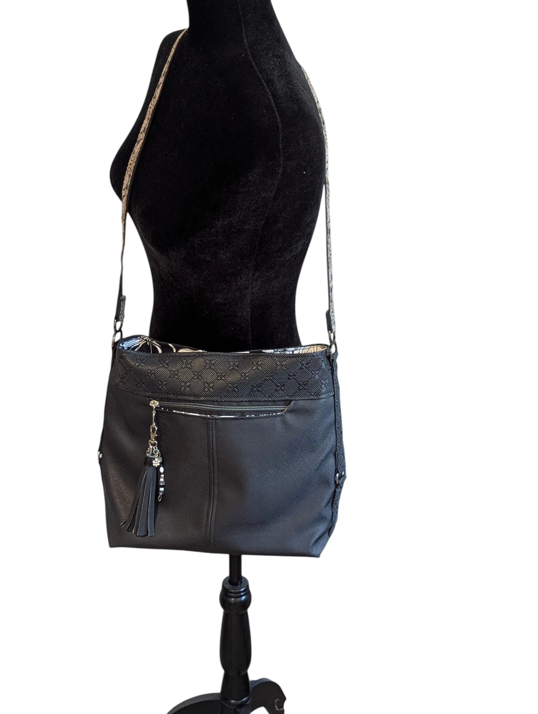Ebony Shoulder Bag