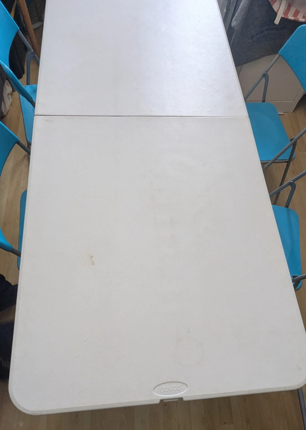 Cosco Folding Table + 4 Ikea Chairs - photo 2