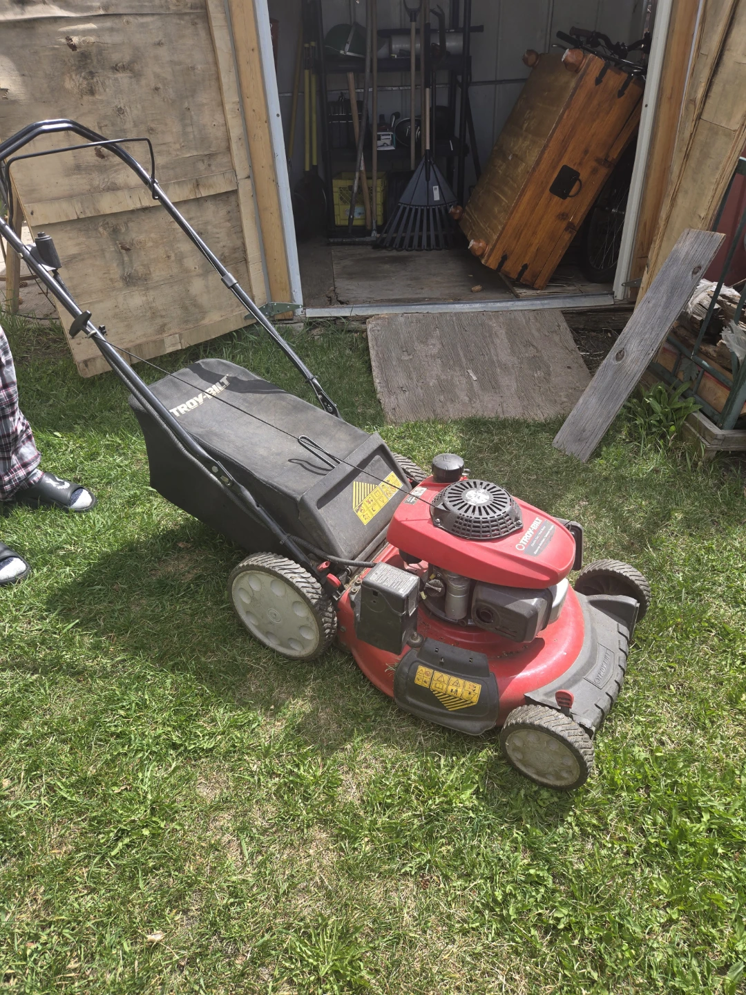Troy-Bilt Electric Start Push Mower