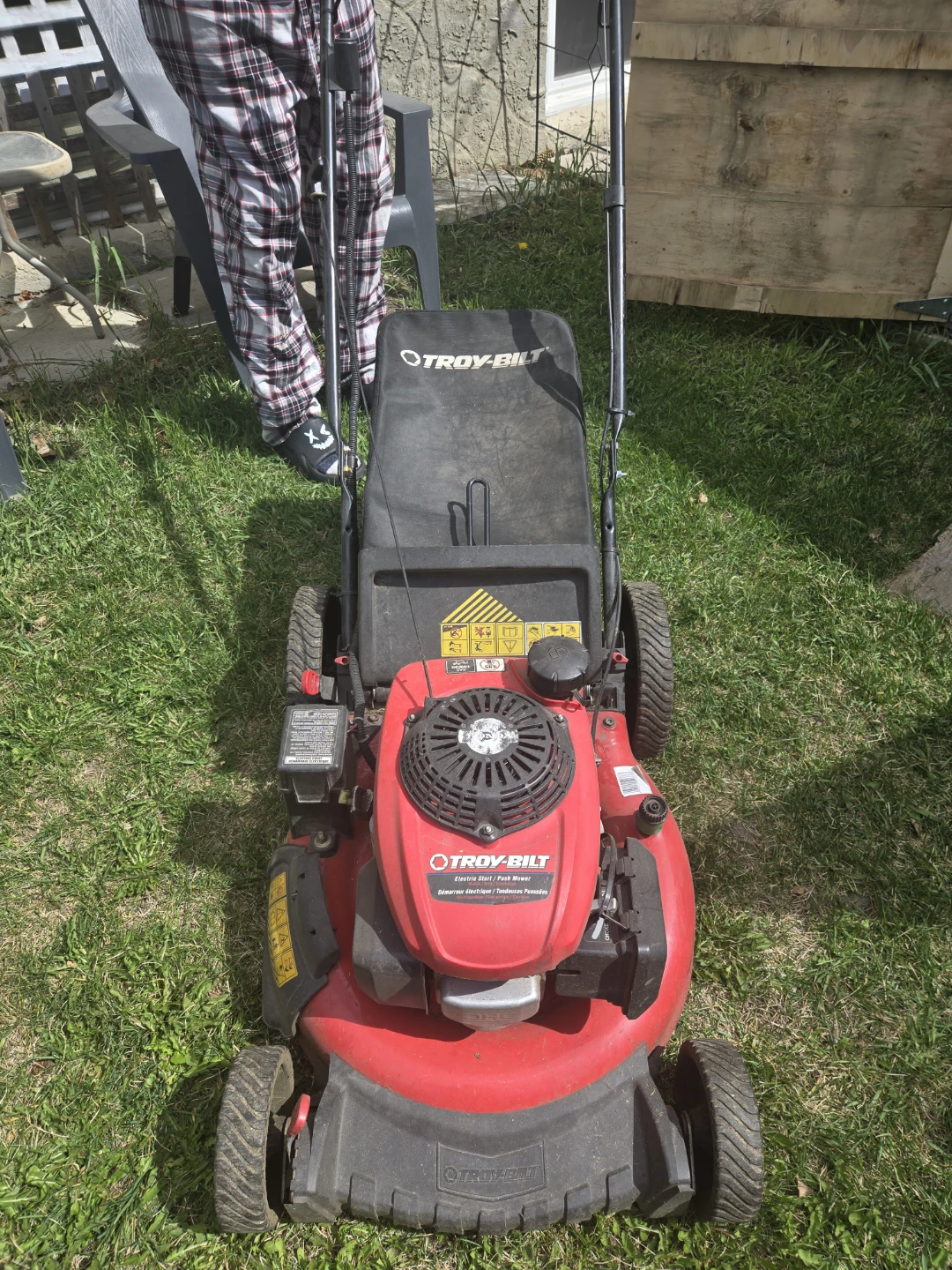 Troy-Bilt Electric Start Push Mower - photo 2
