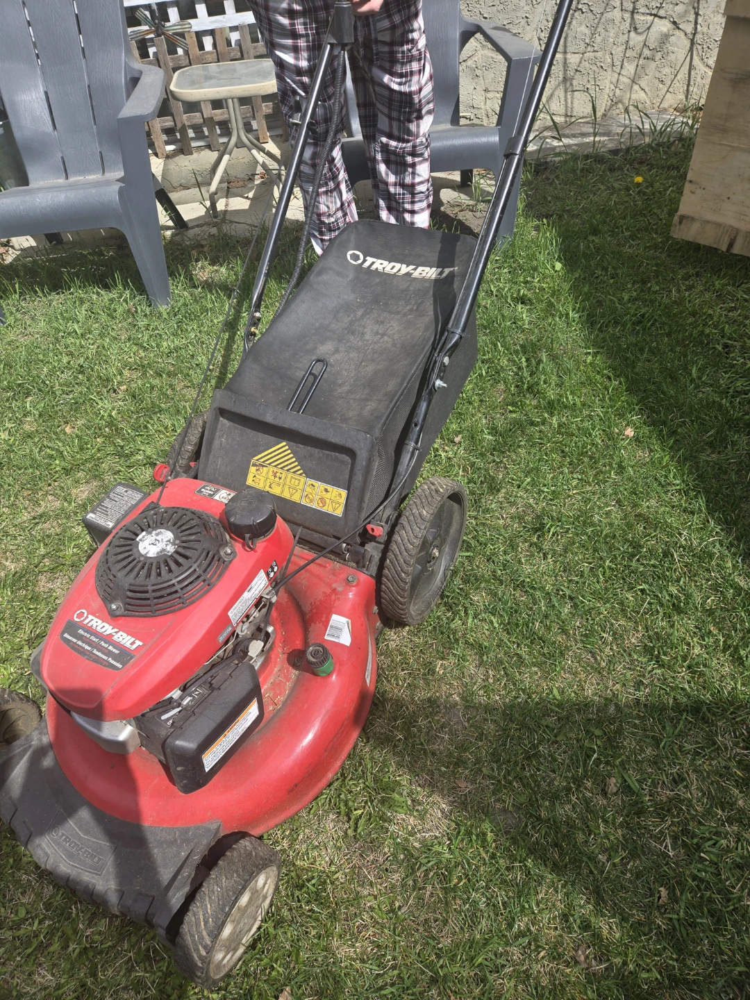 Troy-Bilt Electric Start Push Mower - photo 3